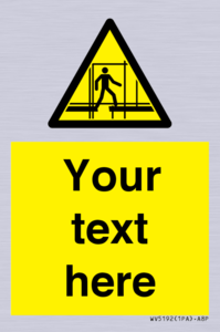 Custom Scaffold Incomplete Sign